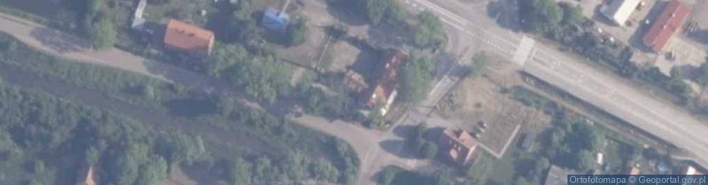 Zdjęcie satelitarne Dworek ul.