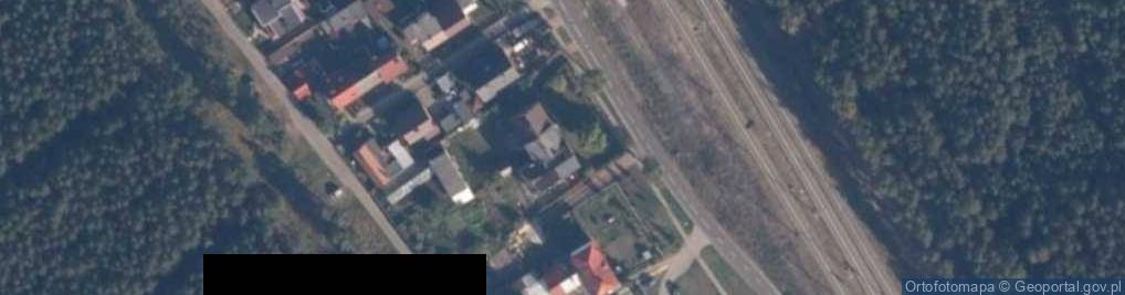 Zdjęcie satelitarne Dworcowa ul.