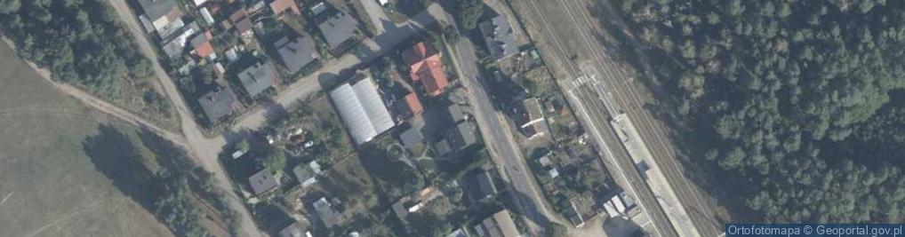 Zdjęcie satelitarne Dworcowa ul.