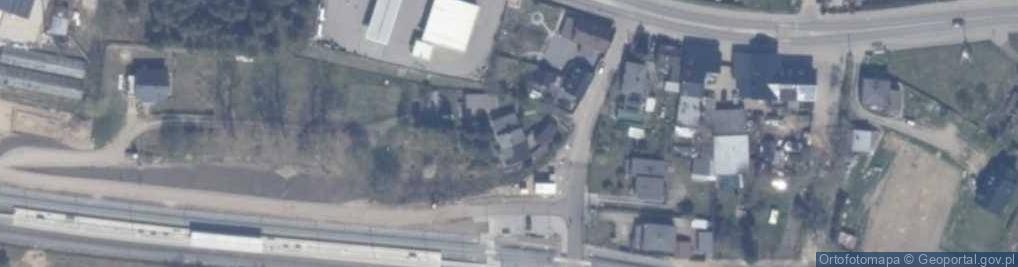 Zdjęcie satelitarne Dworcowa ul.