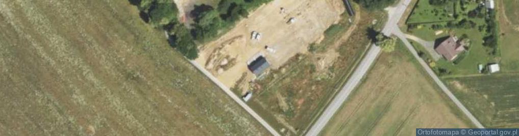 Zdjęcie satelitarne Dworska ul.