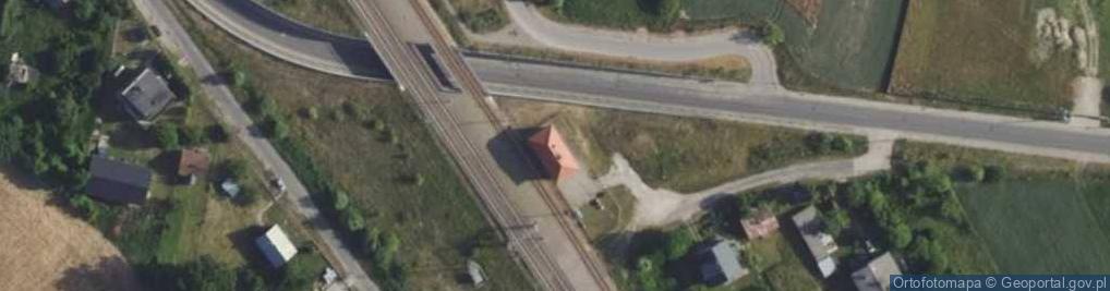 Zdjęcie satelitarne Dworcowa ul.