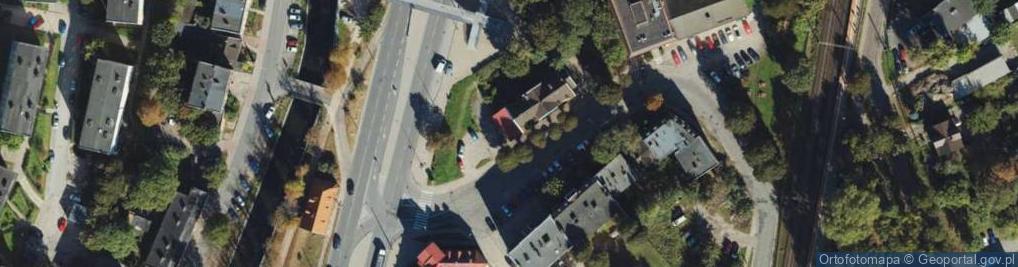 Zdjęcie satelitarne Dworcowa ul.