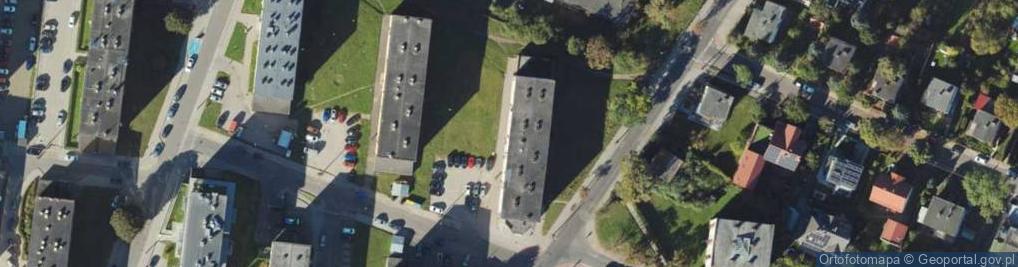 Zdjęcie satelitarne Dworska ul.