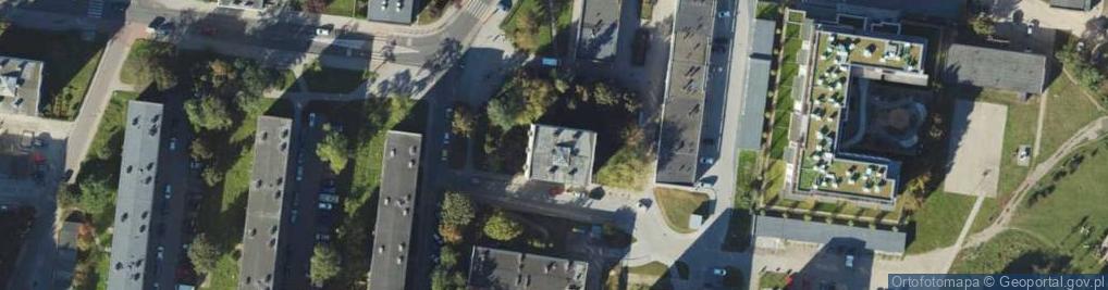 Zdjęcie satelitarne Dworska ul.