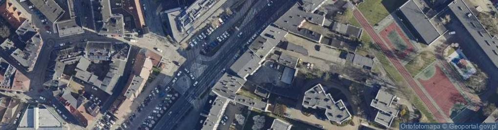 Zdjęcie satelitarne Dworcowa ul.