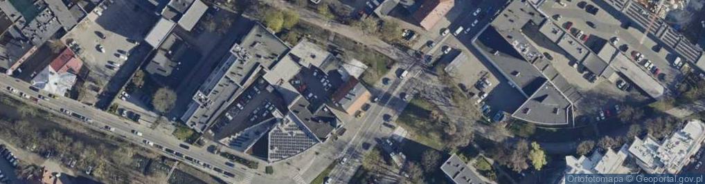 Zdjęcie satelitarne Dworcowa ul.