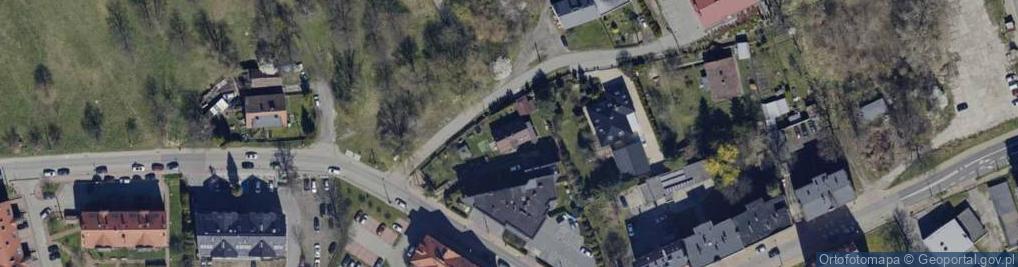 Zdjęcie satelitarne Dworska ul.