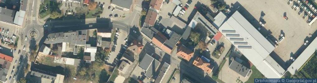 Zdjęcie satelitarne Dworcowa ul.