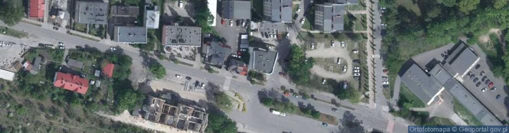 Zdjęcie satelitarne Dworcowa ul.