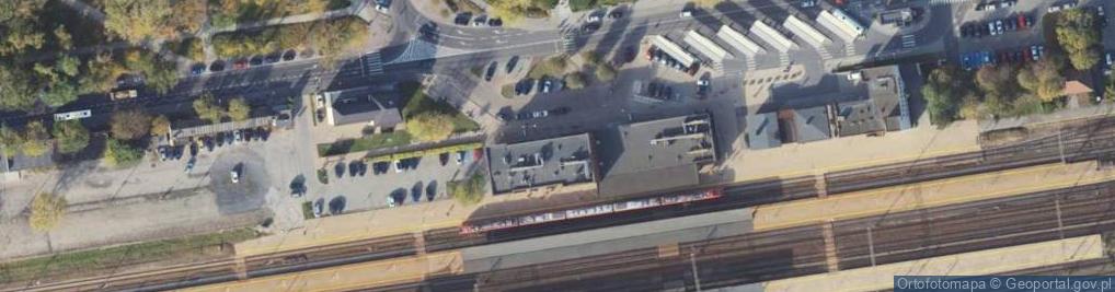 Zdjęcie satelitarne Dworcowa ul.