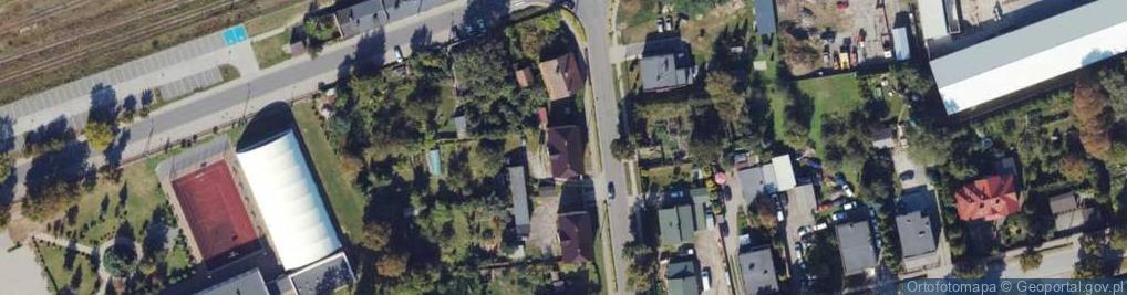 Zdjęcie satelitarne Dworcowa ul.