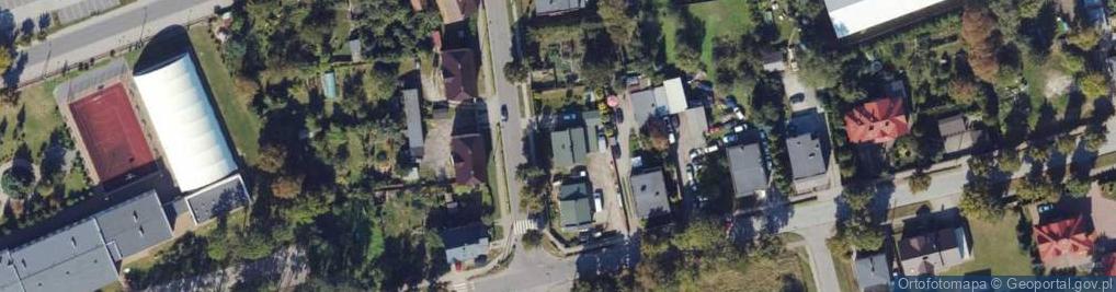 Zdjęcie satelitarne Dworcowa ul.