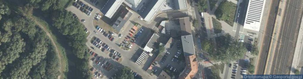 Zdjęcie satelitarne Dworcowa ul.