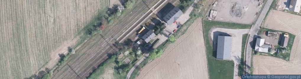 Zdjęcie satelitarne Dworcowa ul.