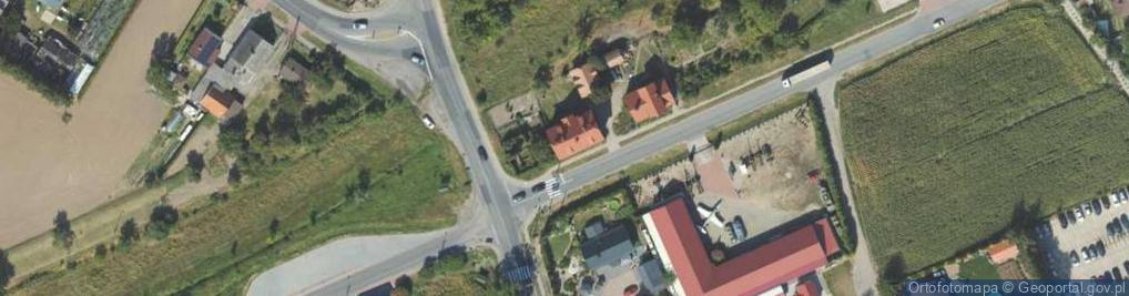 Zdjęcie satelitarne Dworcowa ul.