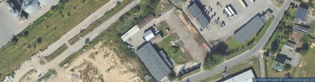 Zdjęcie satelitarne Dworcowa ul.