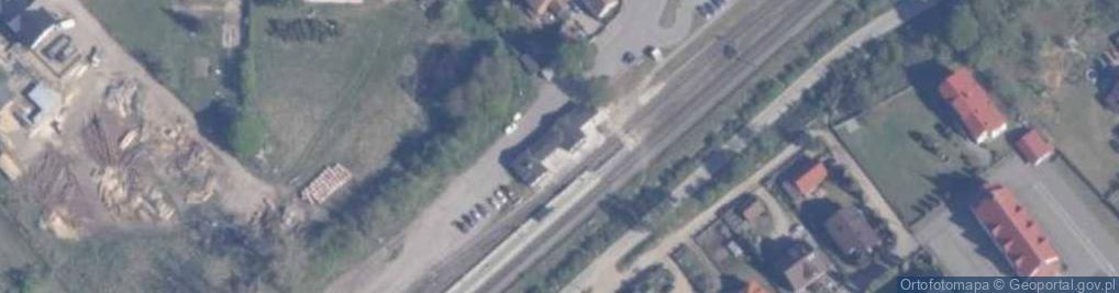 Zdjęcie satelitarne Dworcowa ul.