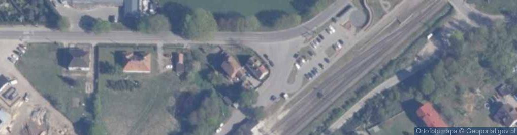 Zdjęcie satelitarne Dworcowa ul.