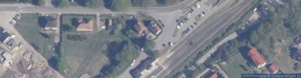 Zdjęcie satelitarne Dworcowa ul.