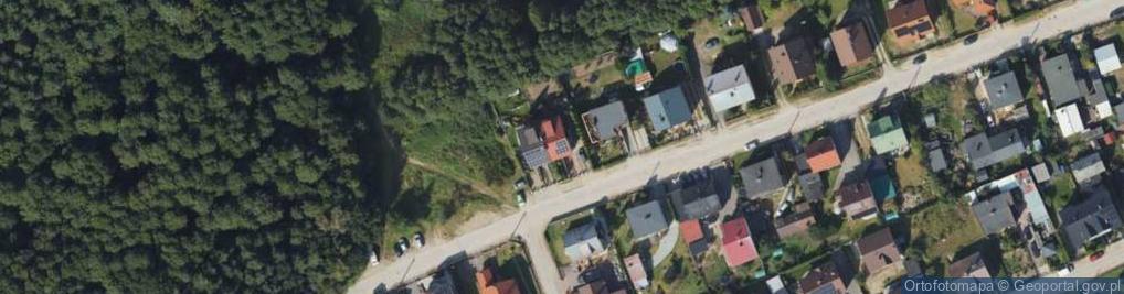 Zdjęcie satelitarne Dworska ul.