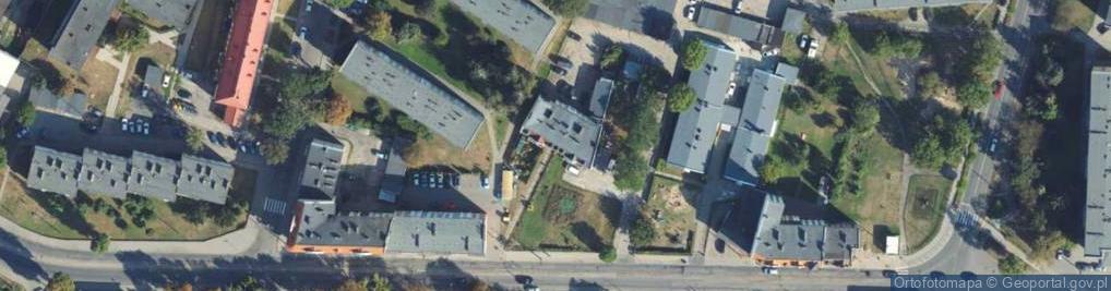 Zdjęcie satelitarne Dworcowa ul.