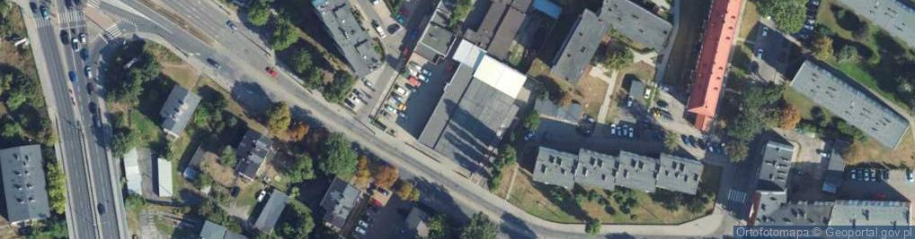 Zdjęcie satelitarne Dworcowa ul.