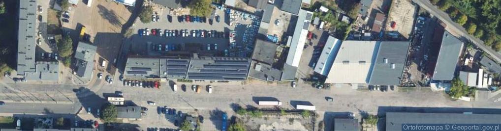 Zdjęcie satelitarne Dworcowa ul.