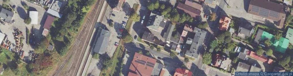Zdjęcie satelitarne Dworcowa ul.