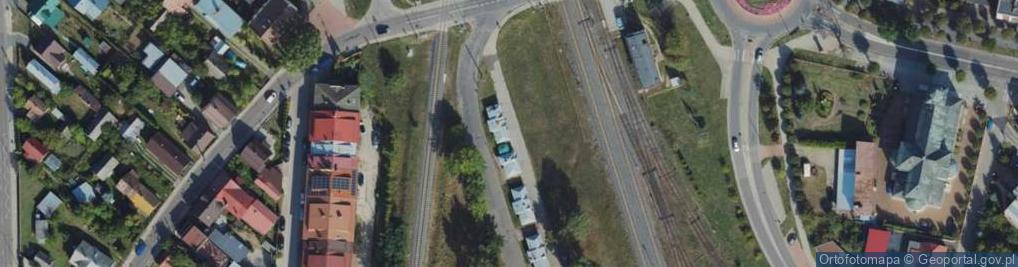 Zdjęcie satelitarne Dworcowa ul.