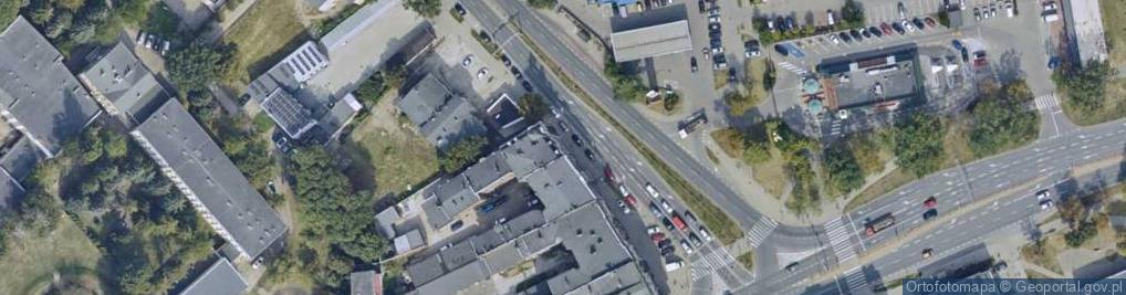 Zdjęcie satelitarne Dworcowa ul.