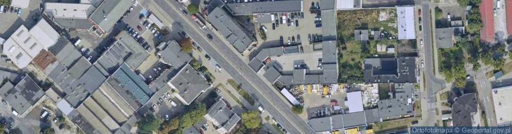 Zdjęcie satelitarne Dworcowa ul.