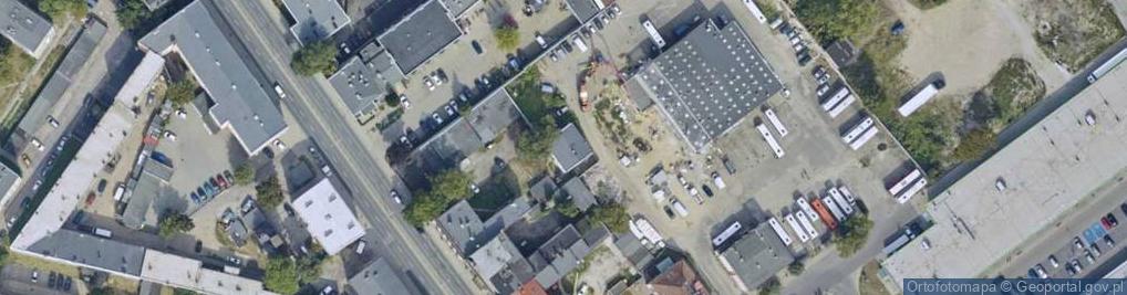 Zdjęcie satelitarne Dworcowa ul.