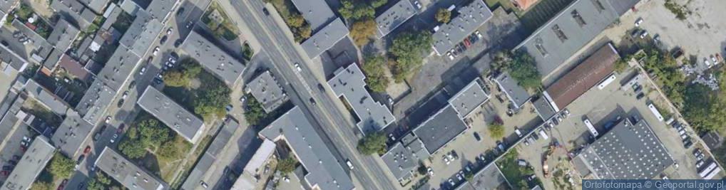 Zdjęcie satelitarne Dworcowa ul.