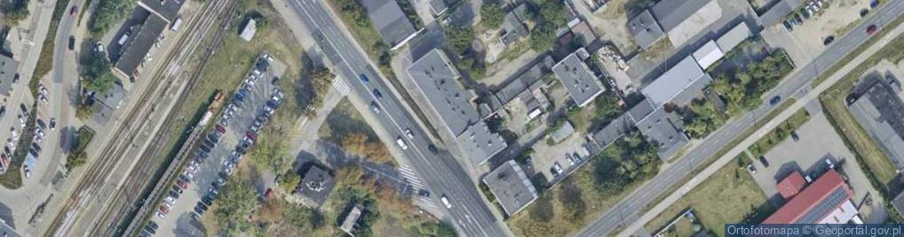 Zdjęcie satelitarne Dworcowa ul.