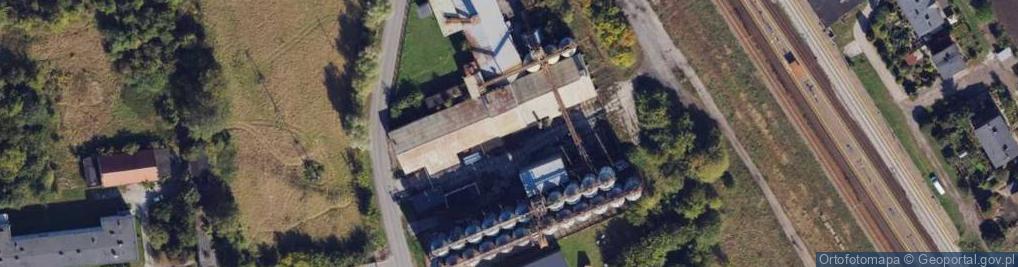 Zdjęcie satelitarne Dworcowa ul.
