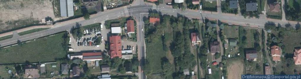 Zdjęcie satelitarne Dworcowa ul.