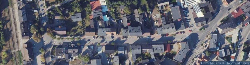 Zdjęcie satelitarne Dworcowa ul.