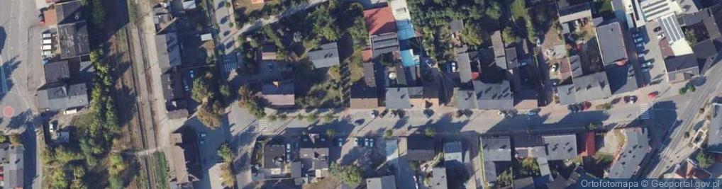 Zdjęcie satelitarne Dworcowa ul.