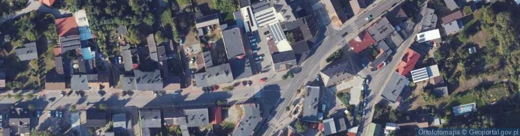 Zdjęcie satelitarne Dworcowa ul.