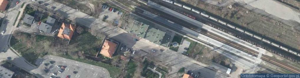 Zdjęcie satelitarne Dworcowa ul.