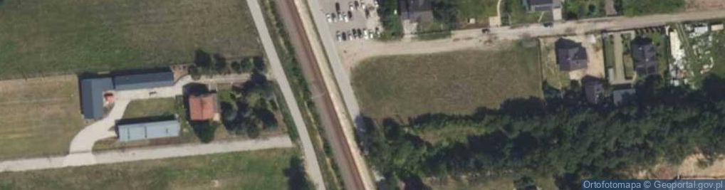 Zdjęcie satelitarne Dworcowa ul.