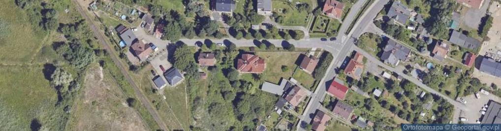 Zdjęcie satelitarne Dworcowa ul.