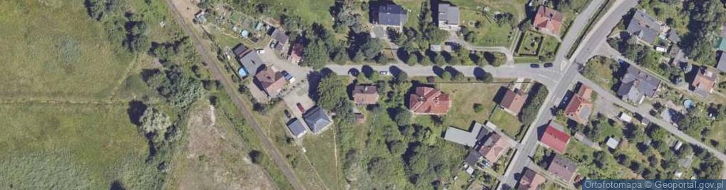 Zdjęcie satelitarne Dworcowa ul.