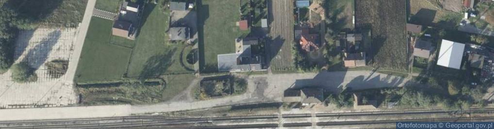 Zdjęcie satelitarne Dworcowa ul.