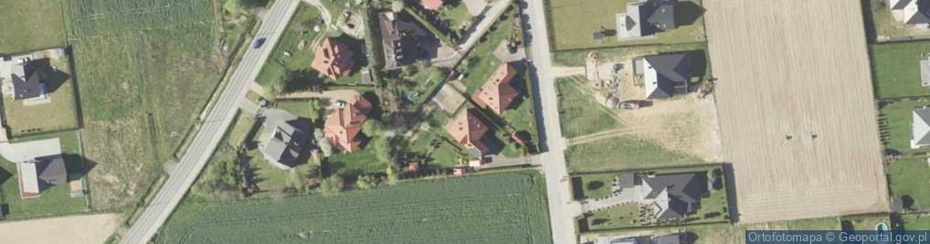 Zdjęcie satelitarne Dwie Topole ul.