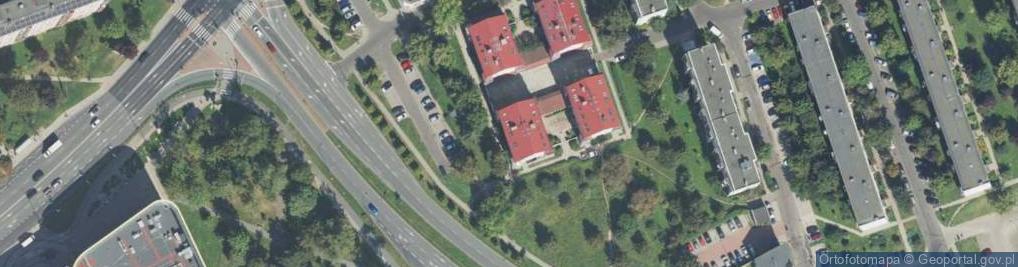 Zdjęcie satelitarne Dworcowa ul.