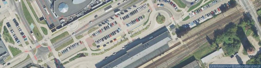 Zdjęcie satelitarne Dworcowa ul.