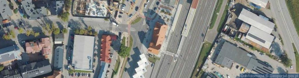 Zdjęcie satelitarne Dworzec ul.