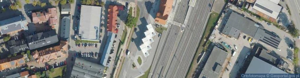 Zdjęcie satelitarne Dworzec ul.